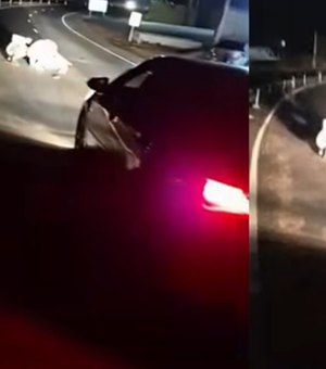 Motociclista fica ferido após queda na AL-115, em Palmeira dos Índios