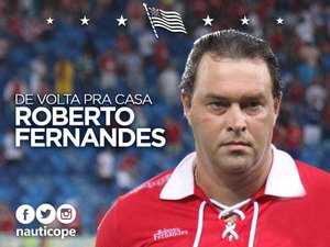Náutico confirma a contratação do técnico Roberto Fernandes