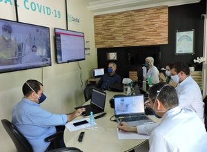 Projeto UTI Virtual Covid-19 é implantado no Hospital da Mulher 