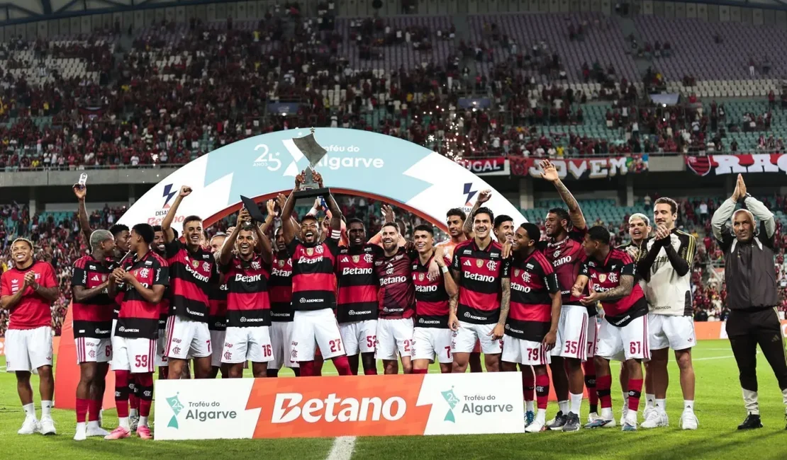 Flamengo vence o Benfica e fica com título do Troféu do Algarve