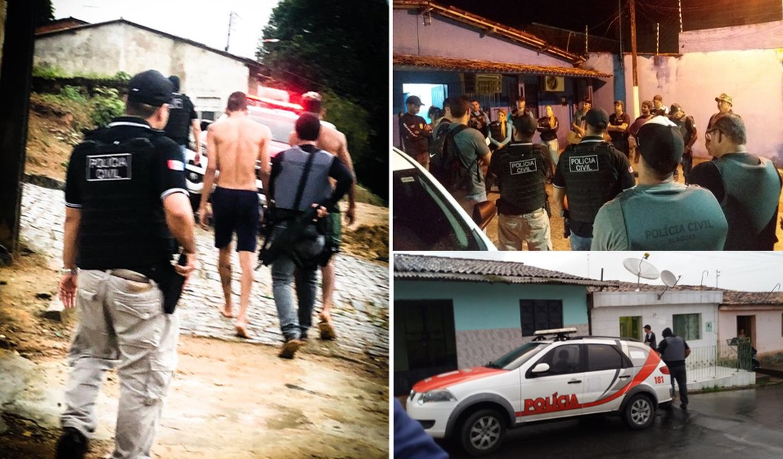 PC divulga nomes de presos e detalhes de operação deflagrada em Rio Largo
