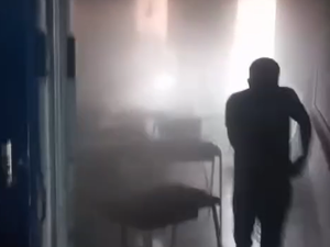 [Vídeo] Corpo de Bombeiros é acionado para apagar fogo em escola, no Pilar