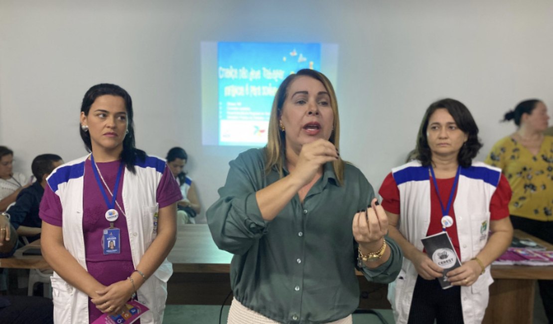 Ações educativas marcam Dia Nacional de Combate ao Trabalho Infantil em Maceió