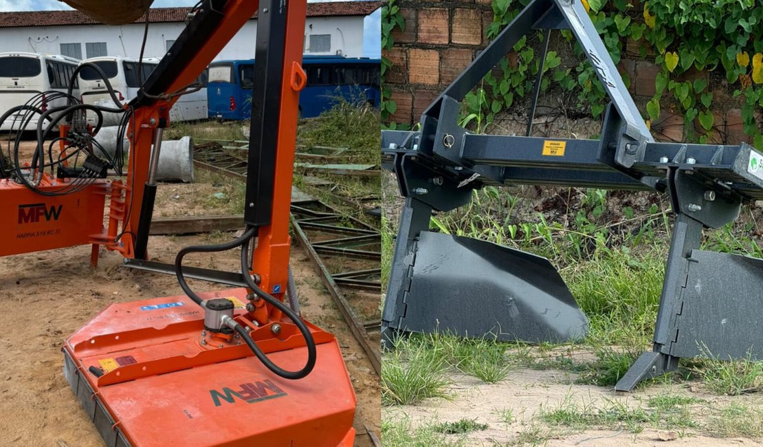 Secretaria de Agricultura de Maragogi adquire novos equipamentos agrícolas