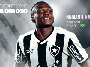 Botafogo anuncia contratação do atacante Nathan Fernandes