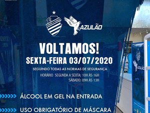 CSA anuncia reabertura de loja com protocolo contra a covid-19