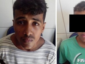 Dupla é flagrada praticando assalto, tenta fugir, mas acaba detida pela polícia