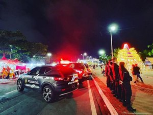 Forças de segurança reforçam ações durante festas na virada do ano em Alagoas