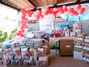 Instituto na Barra de Santo Antônio recebe doação do Alagoas Sem Fome