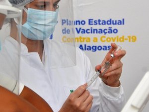 334.811 doses das vacinas contra a Covid-19 foram aplicadas em AL
