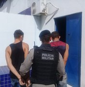 Dois são presos por furto em mercado atacadista do Tabuleiro dos Martins