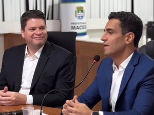 Davi Filho aparece ao lado de JHC para anunciar nova unidade da empresa de sua família