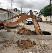 Prefeitura inicia reconstrução de galeria pluvial no bairro do Pinheiro