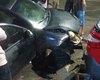 Carro perde controle e bate em veículo estacionado no Bosque das Arapiracas