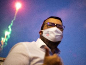 Evitando aglomerações e fogos durante visitas, Héctor Martins dá exemplo em Arapiraca