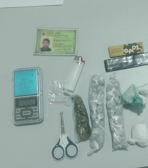 Homem é preso acusado de tráfico de drogas em Paripueira