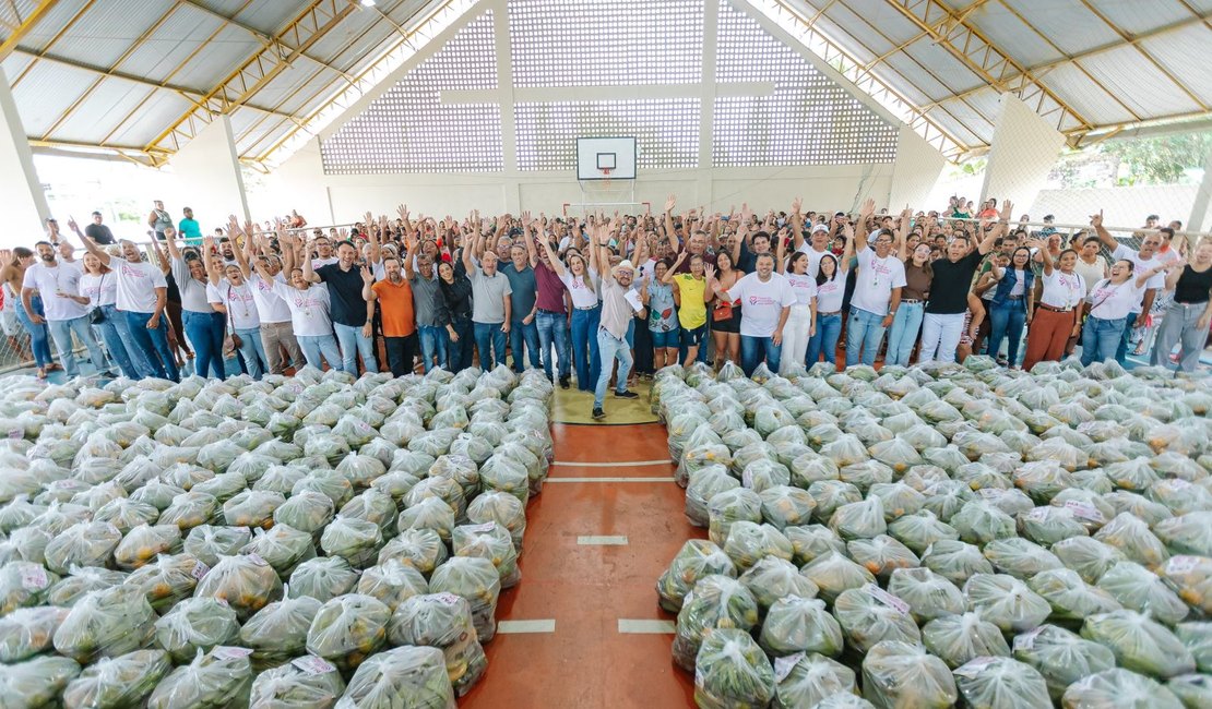 Dignidade na mesa: Prefeitura de União dos Palmares beneficia mais de 600 famílias com entrega de alimentos do Programa de Aquisição de Alimentos