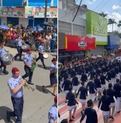 Desfile cívico-militar enche as ruas de Arapiraca neste domingo 7 de Setembro