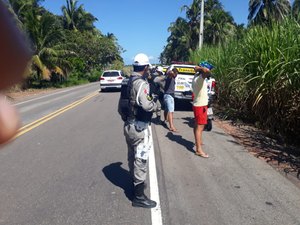 Polícia realiza ação em rodovias do Litoral Sul 