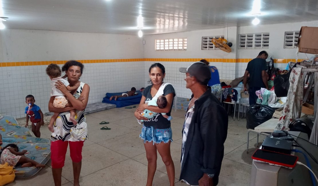 Famílias desabrigadas pelas chuvas devem receber aluguéis sociais nos próximos dias