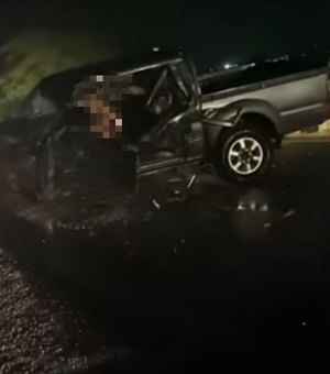 Vítima de grave acidente na BR-423, em Inhapi é identificada, como idoso de 77 anos