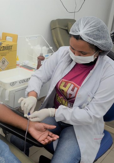 Hemoal inicia mês de julho realizando coleta externa de sangue em Colônia Leopoldina