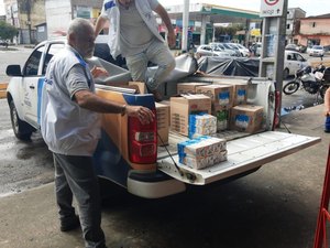 Vigilância Sanitária de Maceió recolhe 850 litros de leite