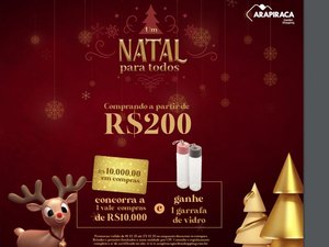 Arapiraca Garden Shopping encanta adultos e crianças com “Um Natal para Todos”