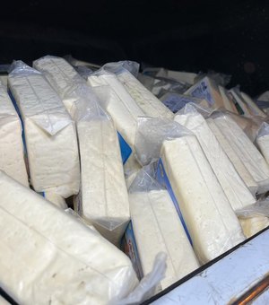 Cerca de mil quilos de queijo são apreendidos em laticínio clandestino no Sertão de AL