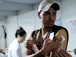 Venezuelanos recebem diversas vacinas no Brasil