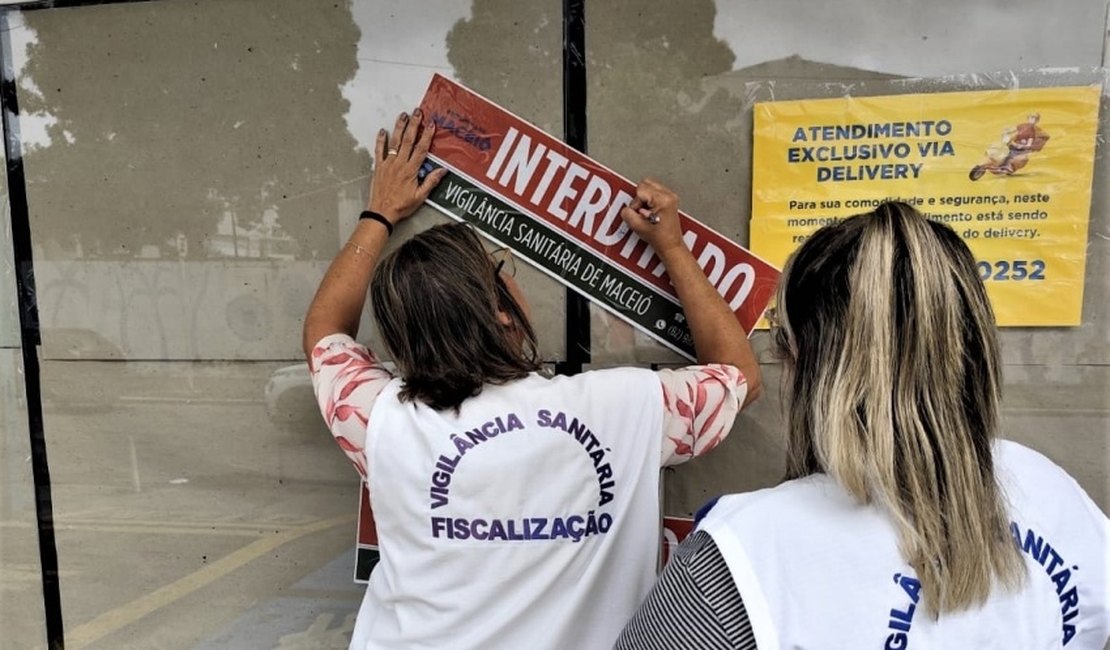 Vigilância Sanitária interdita farmácia na Gruta de Lourdes