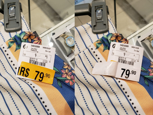 Loja de roupas é notificada por fraude em etiquetas na Black Friday