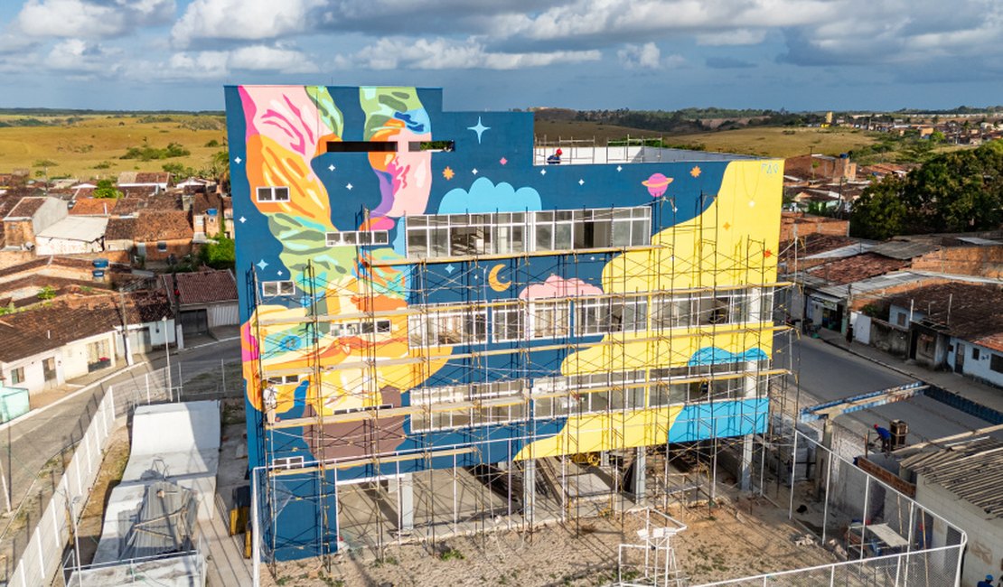 Prefeitura destaca avanço de obras do primeiro Parque Biblioteca da história de Maceió