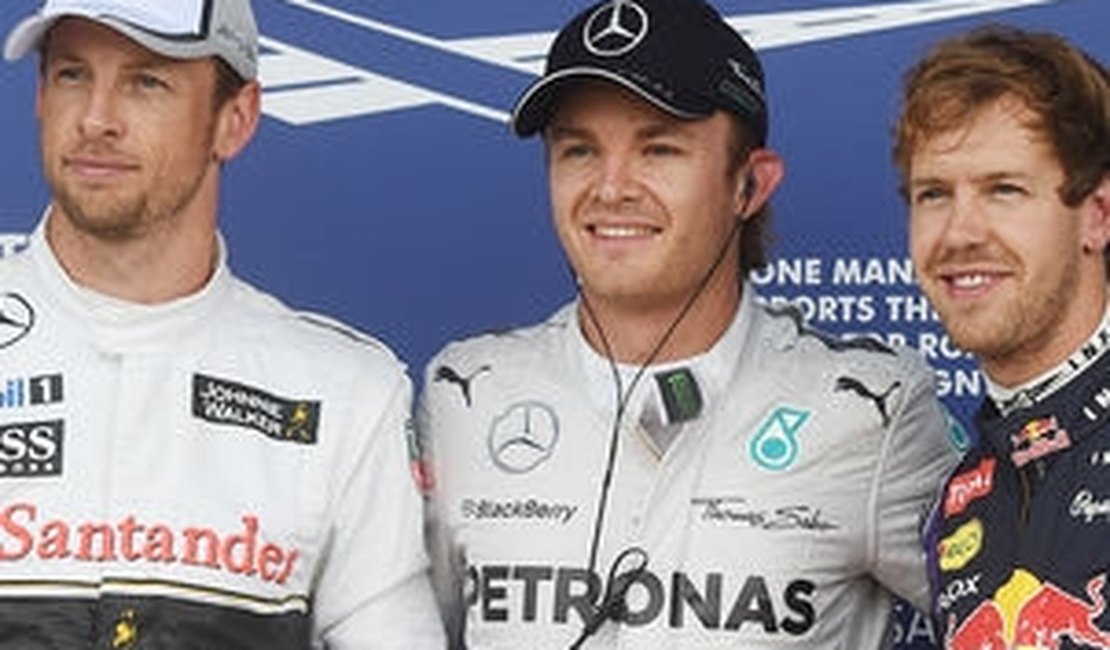 Em treino 'maluco', Rosberg garante a pole para o GP de Silverstone na F-1