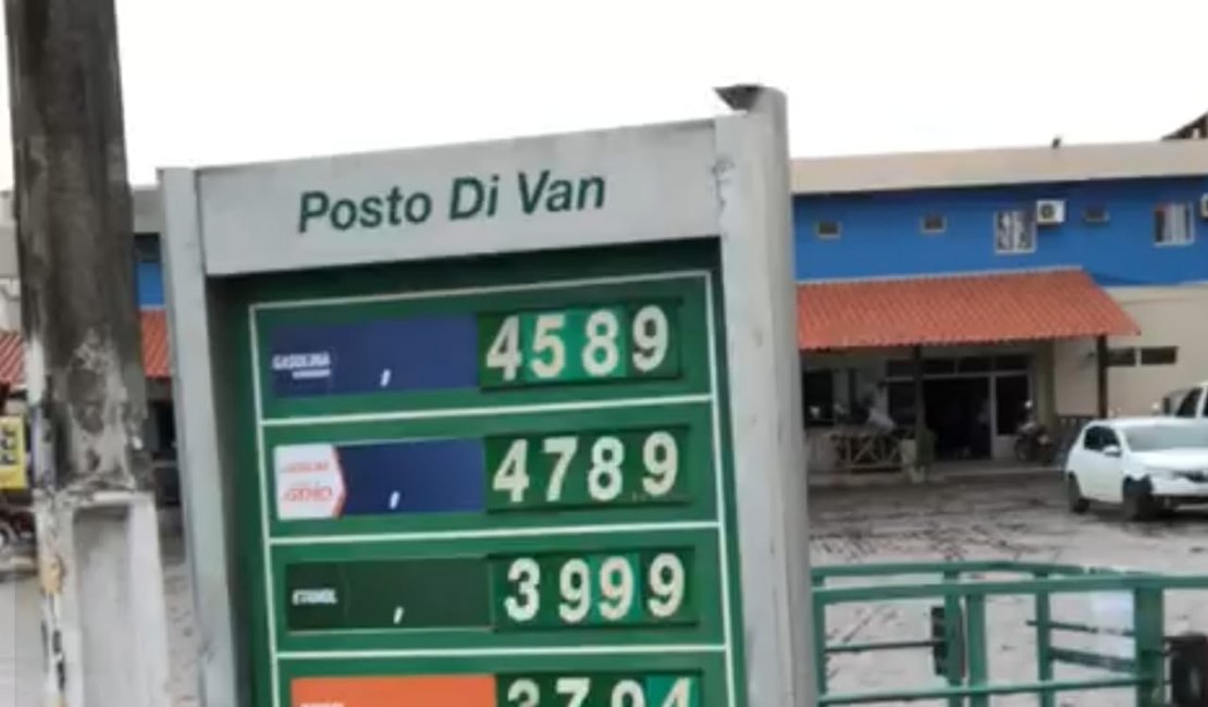 Após intervenção da OAB, preço da gasolina apresenta queda em Arapiraca