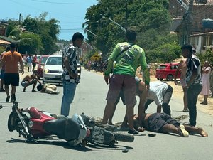 Acidente de trânsito deixa homens feridos em Maragogi