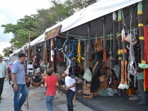 Montagem dos estandes da Expoagro já foram iniciados