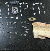 Policia prende suspeitos de tráfico de drogas em Penedo 