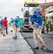 Brasil Novo recebe mais de 50 mil m² de asfalto e transforma realidade de moradores em Rio Largo