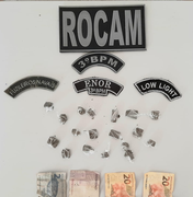 ROCAM prende casal que traficava drogas no Residencial Brisa do Lago