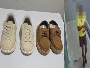 Polícia Militar recupera calçados furtados de loja no Centro de Arapiraca