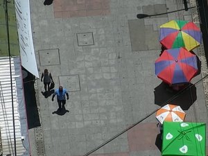 [Vídeo] Polícia lança drones para reforçar segurança no Centro de Maceió