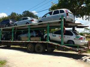 Operação do BPTran autua 26 condutores irregulares e apreende 11 veículos