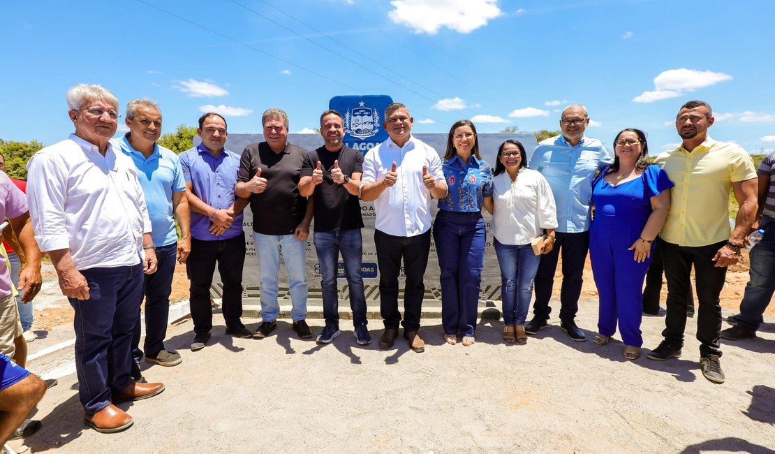 Paulo Dantas entrega ponte sobre o Rio Perucaba, inaugura obras e anuncia investimentos em Feira Grande