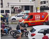 Vítima de atropelamento é socorrida e levada ao HGE, em Maceió