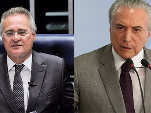 Renan parte para o ataque e está em rota de colisão com Temer