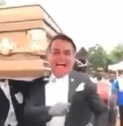Presidente da Embratur faz meme com Bolsonaro carregando caixão