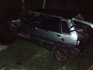 Bebê morre após capotamento de veículo no Miaí de Cima