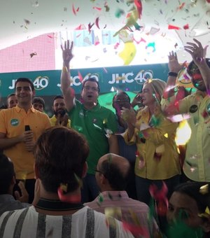 JHC (PSB) oficializa candidatura à prefeitura de Maceió em convenção partidária