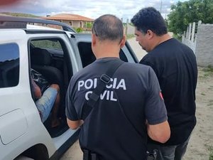 [Vídeo] Foragido por matar jovem com golpes de arma branca em Cacimbinhas é preso em SE